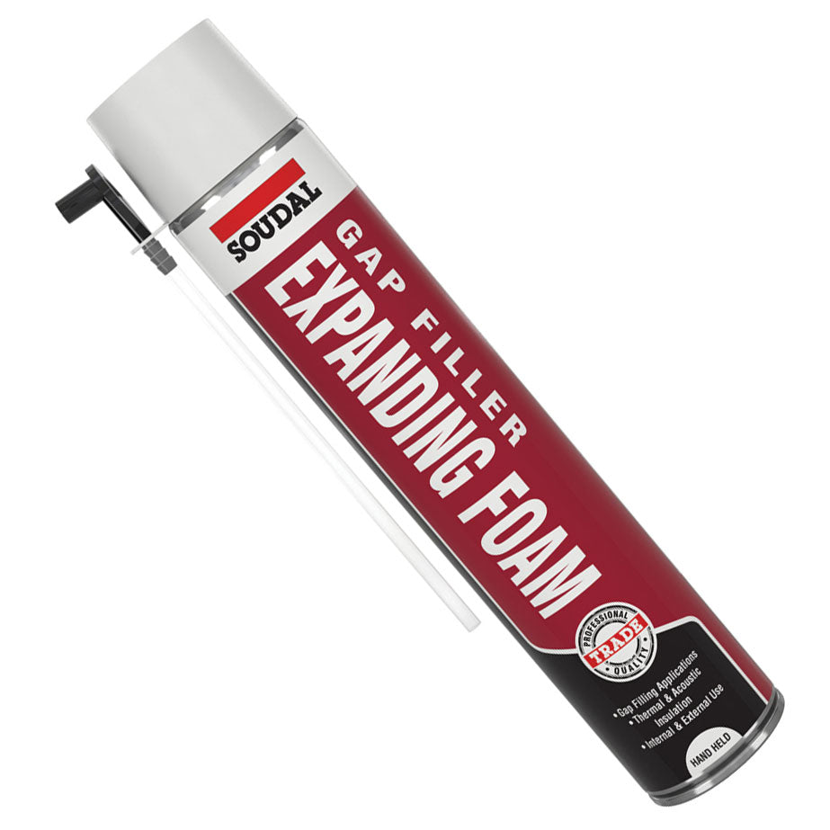 Soudal Gap Filling Hand Held Expanding Foam 750ml