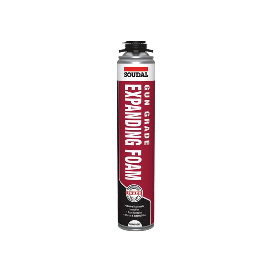 Soudal Gap Filler Gun Grade Expanding Foam 750ml
