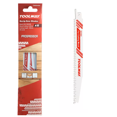 Toolway S2345X 203mm Reciprocating Saw Blades (Pack of 5)