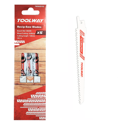 Toolway S644D 152mm Reciprocating Saw Blades (Pack of 5)