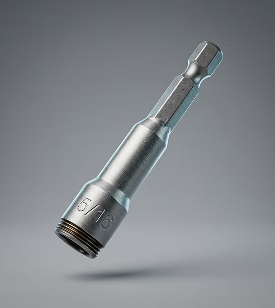 Extended Magnetic Nut Setter 5/16 x 65mm