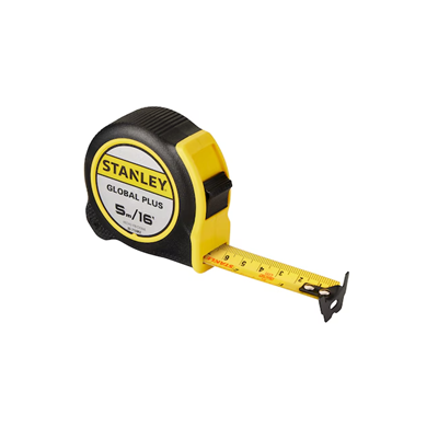 Stanley 5m/16ft Global Plus Tape