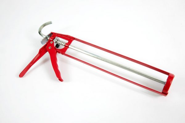 Concept Skeleton Caulking Gun