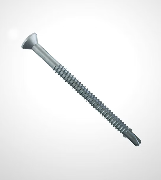Zinc Coated 5.5 x 100mm Winged Drill Tek Screws (Bag of 100)